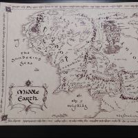 mappa middle earth